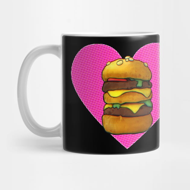 I Love Burgers by ROLLIE MC SCROLLIE